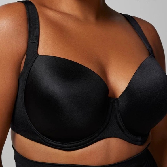 Soma Stunning Support Smooth full coverage underwire bra 36DD black GUC - Picture 1 of 4
